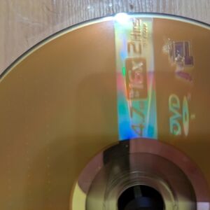 Gold DVD-R Disc